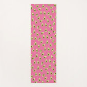 Niedlich Kawaii Avocado Pattern Yogamatte (Vorderseite)