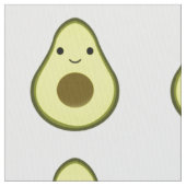 Niedlich Kawaii Avocado Stoff (Nahaufnahme)