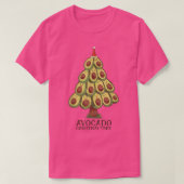 Niedlich Kawaii Avocado Tree Christmas Tree Avocad T-Shirt (Design vorne)