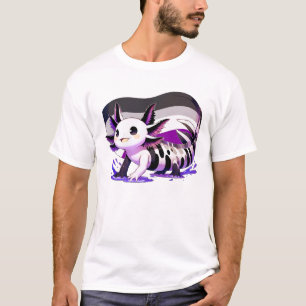 Niedlich Kawaii Axolotl Asexual LGBT Subtile Prix T-Shirt