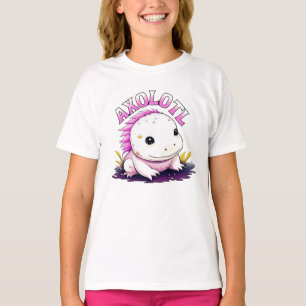 Niedlich Kawaii Axolotl T-Shirt