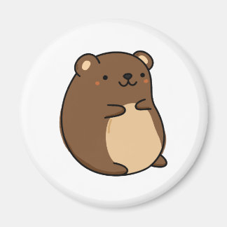 Niedlich Kawaii Baby Brown Bear Magnet