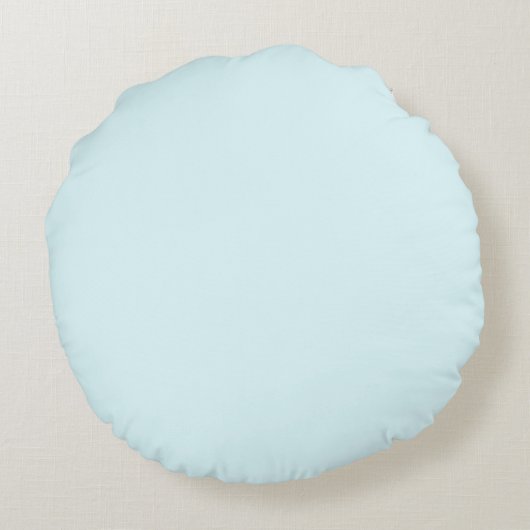 Niedlich Kawaii Baby Mushroom Pattern Rundes Kissen (Rückseite)