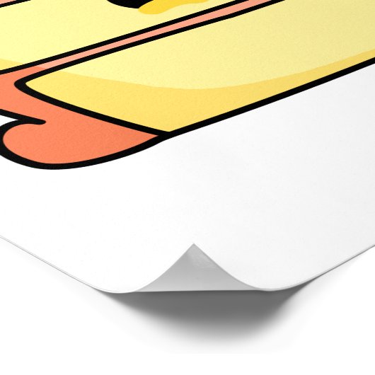 Niedlich Kawaii Cake Poster (Ecke)