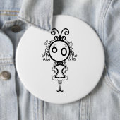 Niedlich Kawaii Cartoon Girl Button (Beispiel)