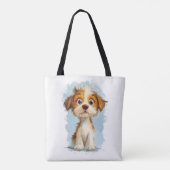 Niedlich Kawaii Cartoon Welppy Tasche (Rückseite)