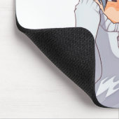 Niedlich Kawaii Cat Girl Waifu Mousepad (Ecke)
