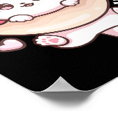 Niedlich Kawaii Cats Donut Anime Lover Otaku Fun C Poster (Ecke)