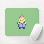 Niedlich Kawaii Chibi Cupcake Duck Mouse Pad Mousepad (Mit Mouse)