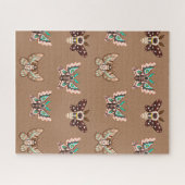 Niedlich Kawaii Chibi Moths Puzzle (Horizontal)