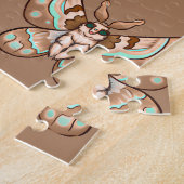 Niedlich Kawaii Chibi Moths Puzzle (Seite)