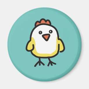 Niedlich Kawaii Chicken Chick Magnet