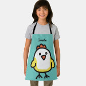 Niedlich Kawaii Chicken Chick Schürze (Insitu)