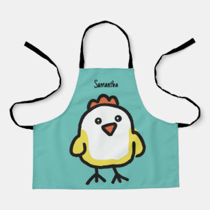 Niedlich Kawaii Chicken Chick Schürze