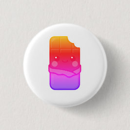 Niedlich Kawaii Chocolate Bar Button