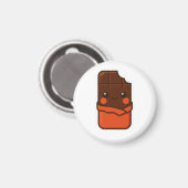 Niedlich Kawaii Chocolate Bar Magnet (Vorderseite/Rückseite)