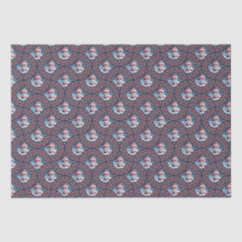 Niedlich Kawaii Christmas Fox Dot Mandala Deko Fan Seidenpapier