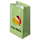 Niedlich Kawaii Christmas Mango Kleine Geschenktüte (Vorderseite Schrägansicht)
