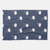 Niedlich Kawaii Cloud Pattern Küchentuch (Horizontal)