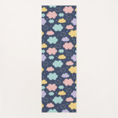 Niedlich Kawaii Cloud Pattern Yoga Mat Yogamatte (Vorderseite)