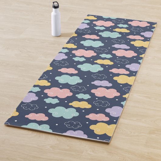 Niedlich Kawaii Cloud Pattern Yoga Mat Yogamatte (Beispiel)