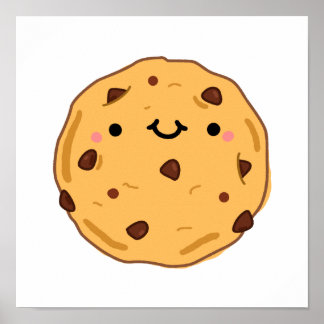 Niedlich Kawaii Cookie Poster