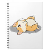 Niedlich Kawaii Corgi Dog Notizblock (Vorderseite)