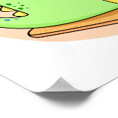 Niedlich Kawaii Dino-smore Poster (Ecke)