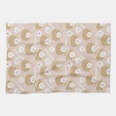 Niedlich Kawaii Dumplings Steamer Chopsticks Geschirrtuch (Horizontal)