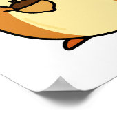 Niedlich Kawaii-Eichhörnchen Poster (Ecke)