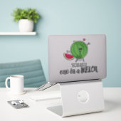 Niedlich Kawaii Eins in einer Million Melon Food P Aufkleber (Laptop auf Schreibtisch)