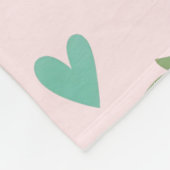 Niedlich Kawaii Erdbeeren Fleecedecke (Ecke)