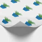 Niedlich kawaii Fern Geschenkpapier (Ecke)