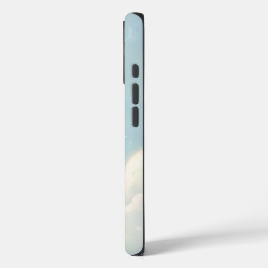 Niedlich Kawaii Fluffy Anime iPhone Case (Rückseite / Links)