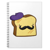Niedlich Kawaii French Toast Notizblock (Vorderseite)