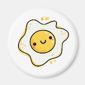 Niedlich Kawaii Fried Egg Magnet (Vorne)
