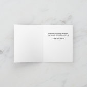 Niedlich Kawaii Frog Rotes Herz Mr Right Toad Lieb Karte (Innenseite)