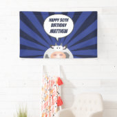 Niedlich Kawaii Funny Cartoon Kuh Happy 30. Geburt Banner (Insitu)