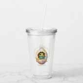 Niedlich Kawaii Gecko Lizard Egg Babydusche Acryltrinkbecher (Rückseite)