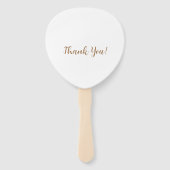 Niedlich Kawaii Gecko Lizard Egg Babydusche Fächer (Rückseite)