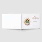 Niedlich Kawaii Gecko Lizard Egg Babydusche Gästebuch (Voll)