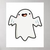 Niedlich Kawaii Ghost Poster (Vorne)