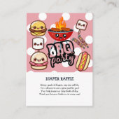 Niedlich Kawaii GRILLEN Party Babydusche Begleitkarte (Vorderseite)