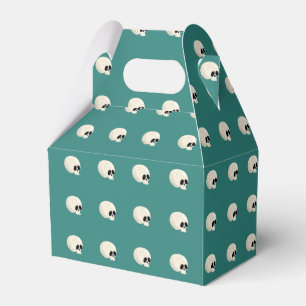 Niedlich Kawaii Halloween Skull Polka Dots Mitte g Geschenkschachtel