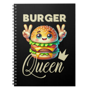 Niedlich Kawaii Hamburger Notizblock
