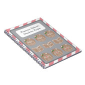 Niedlich Kawaii Hamster Booklover Weihnachtsgesche Notizblock (Rechte Seite)