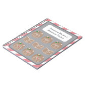 Niedlich Kawaii Hamster Booklover Weihnachtsgesche Notizblock (Linke Seite)