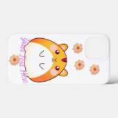 Niedlich Kawaii Hamster Custom Case-Mate iPhone Hülle (Rückseite (Horizontal))