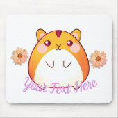 Niedlich Kawaii Hamster Custom Mousepad (Vorne)