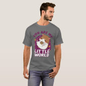 Niedlich Kawaii Hamster Sie sind meine kleine Welt T-Shirt (Vorne ganz)